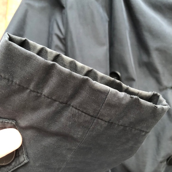 Larry Levine Navy Trench Coat - Picture 13 of 13